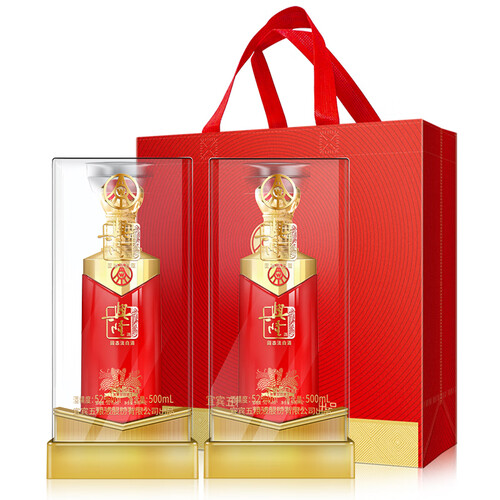 五粮液(wuliangye)白酒 wuliangye 五粮液 股份出品 兴隆 飘香红 52度