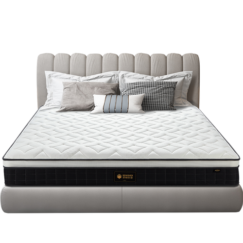 梦神乳胶床垫席梦思黄麻2cm乳胶软硬两用独立袋装弹簧床垫1.