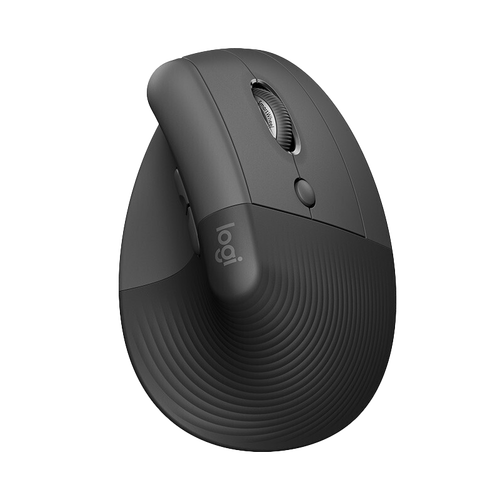 罗技(logitech) lift 人体工学垂直鼠标 无线蓝牙办公鼠标 轻音中小手