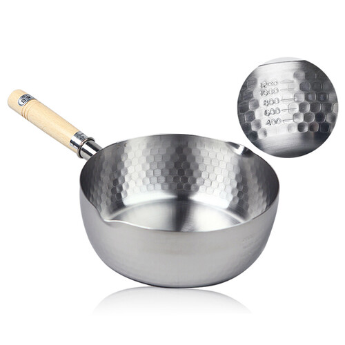 yoshikawa汤锅 yoshikawa 吉川 yh6752 不锈钢雪平锅 18cm 1.