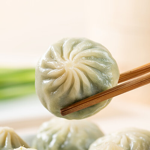 白象面点 baixiang 白象 水晶薄皮包子荠菜鸡蛋 500g 15个多少钱-聚