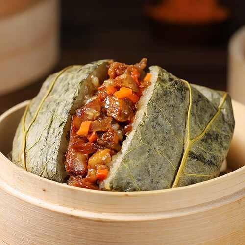 安井荷香糯米鸡930g6只装广式荷叶鸡饭团家庭营养面点早餐