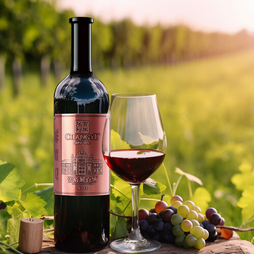 张裕第九代大师级解百纳蛇龙珠干红葡萄酒750ml礼盒装国产红酒