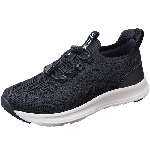 足力健老人鞋春季新款男女缓震舒适休闲轻便散步鞋 黑色-男 38 289元