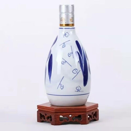 12345汾酒青花20 53度500ml(光瓶无盒)清香型白酒 新老版本随机发货