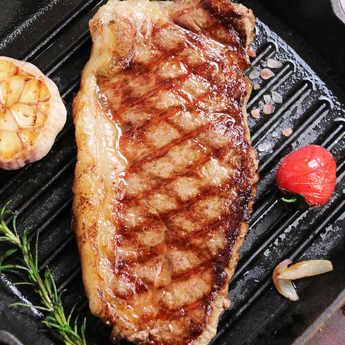 春禾秋牧澳洲m5雪花牛排原切小西冷牛排1kg手掌大轻食小牛排冷冻生鲜