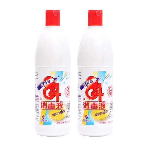 爱特福84消毒液居家消毒水消毒剂杀菌洁厕地板清洗家庭常备750ml2
