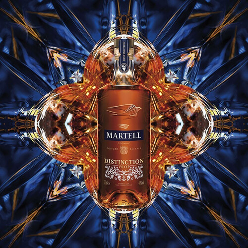 马爹利martell鼎盛洋酒法国干邑白兰地进口洋酒过节送礼派对500ml单支