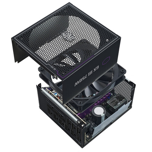 cooler master 酷冷至尊 gx iii gold 750w 台式电脑电源 金牌全模组