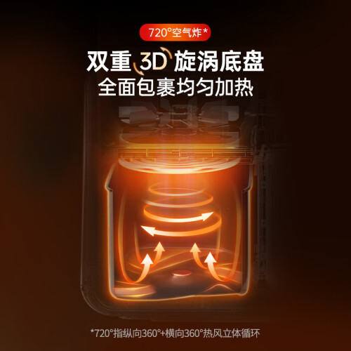 摩飞电器MR8101空气炸锅值得买吗？使用感受：720°立体炸，广域控温