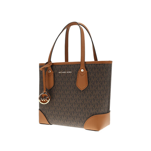 michaelkorsmk女包专柜款eva系列棕色单肩手提包30f9gv0t1b