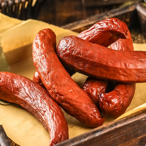 克拉古斯哈尔滨风味红肠180g俄罗斯香肠开袋即食蒜味香肠零食早餐沈阳