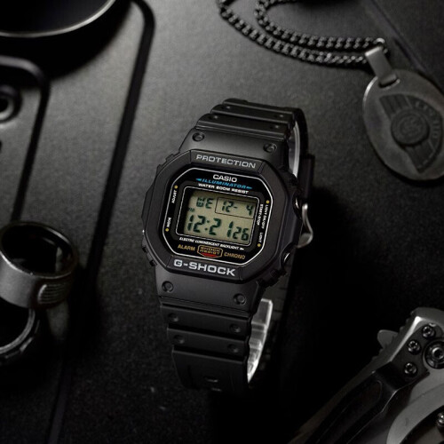 casio 卡西歐 g-shock系列 男士石英腕錶 dw-5600e-1v多少錢-聚超值