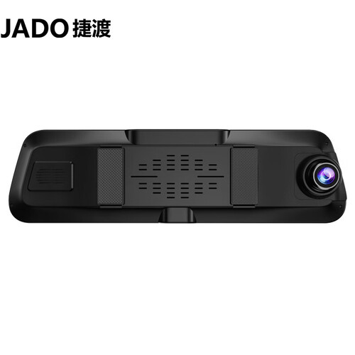 捷渡jado行车记录仪2k高清夜视1440p10英寸前后双录流媒体g820倒车