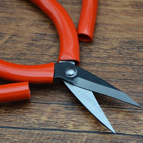 妙吉星学生用剪纸小号优质手工美工剪刀家用多功能尖头剪子 特制5号