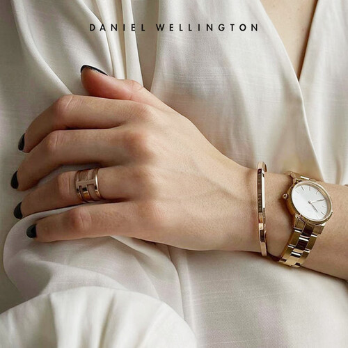 丹尼尔惠灵顿danielwellingtondw手镯男女情侣金色生日礼物小号dw