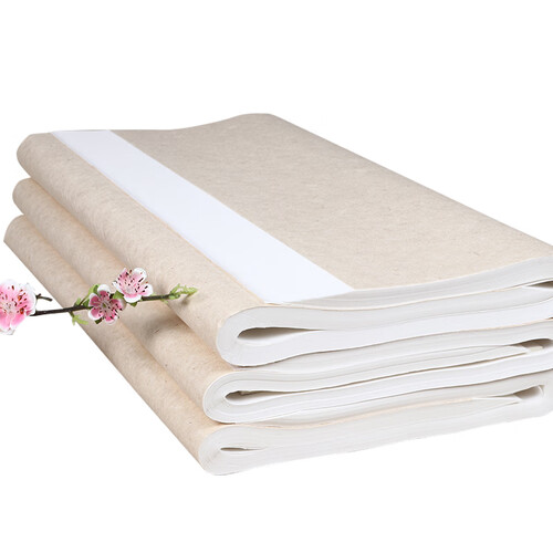 六品堂文房四宝 六品堂 手工宣纸 熟宣 四尺四开 100张多少钱-聚超值