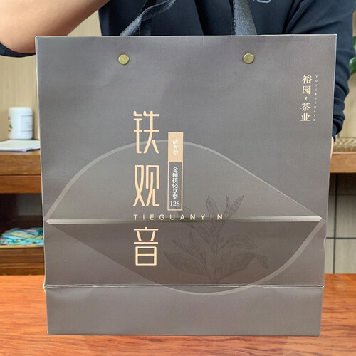 裕园铁观音 plus会员:yuyuancha 裕园茶 铁观音清香型30泡 210g盒装