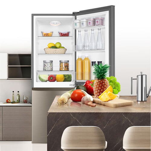 海尔(haier)冰箱 haier 海尔 bcd-180tmps 直冷双门冰箱 180l 炫金