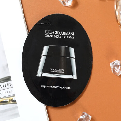 阿玛尼armani黑钥匙至臻奂颜面霜1ml10片非卖品介意慎拍女士护肤品