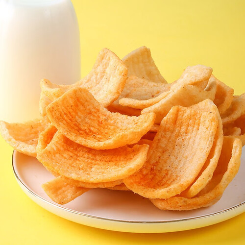 聪师傅鲜虾味脆虾片195g虾片虾条 薯片零食 膨化食品网红休闲零食箱装