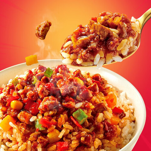 葱油拌饭 卤肉饭 方便速食方便米饭懒人食品 海底捞红烧牛肉拌饭15gg