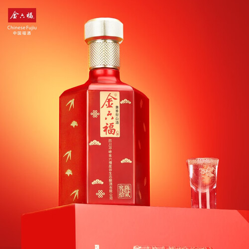 金六福白酒 金六福 窖陈12 50度浓香型白酒 500ml*2瓶多少钱-聚超值