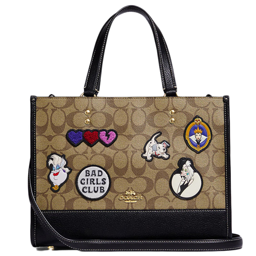 蔻驰coach奢侈品迪士尼联名款贴饰手提斜跨包cc873官方授权直供