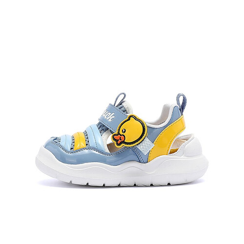 bduck小黄鸭童鞋男童运动鞋夏季新款中小童单网透气休闲鞋儿童防滑