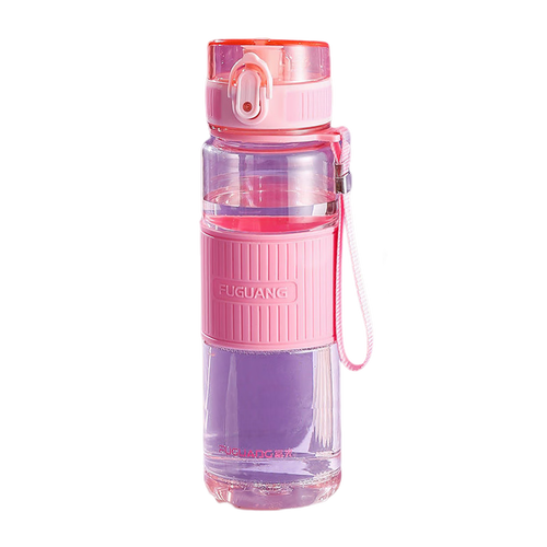 富光运动塑料水杯大容量便携杯子带提绳学生儿童健身军训壶随行杯
