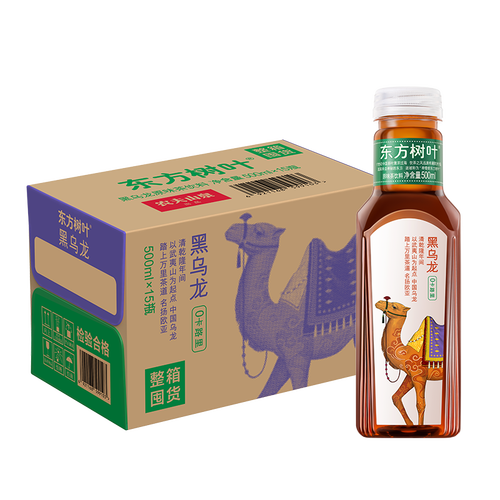 农夫山泉 东方树叶茶饮料500ml*15瓶整箱 黑乌龙