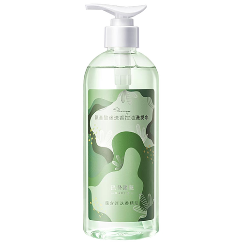 巴登魔瓶迷迭香洗发水 植物氨基酸洗发露无硅油控油去屑驱螨 不含月桂