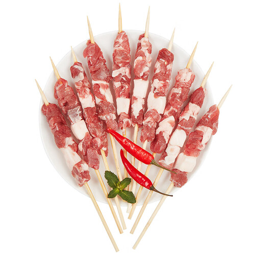 大庄园新西兰羔羊肉串 净重400g/袋(约20串)烧烤串微调理非真空 45.