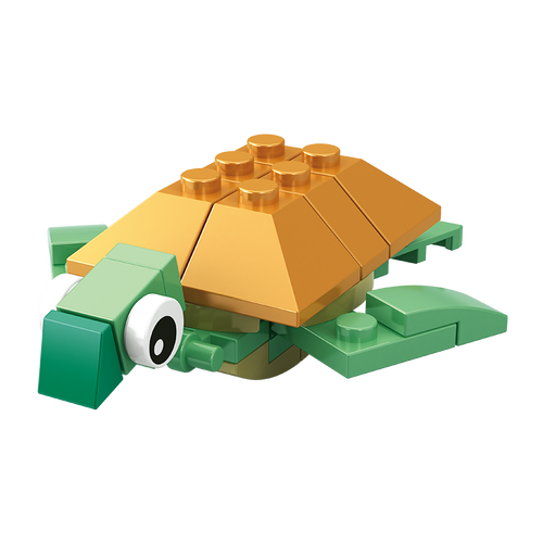 开益积木 开益 小颗粒积木 海龟 青蛇(2盒装)多少钱-聚超值