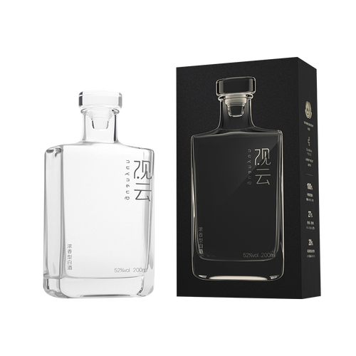 观云(guanyun)白酒 guanyun 观云 mini 42%vol 浓香型白酒 200ml 单