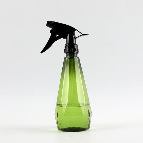 墨斗鱼 钻石纹喷壶墨绿色500ml 新款大喷壶家庭园艺手持式透明多肉喷
