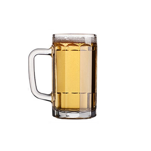 青苹果啤酒杯 青苹果啤酒杯大容量玻璃杯商用ktv扎啤杯 支持苏超 叫