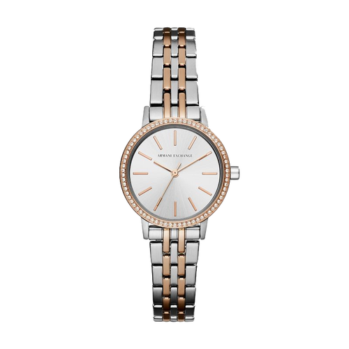 armaniexchange阿玛尼手表女士满天星石英腕表520送礼生日礼物送老婆