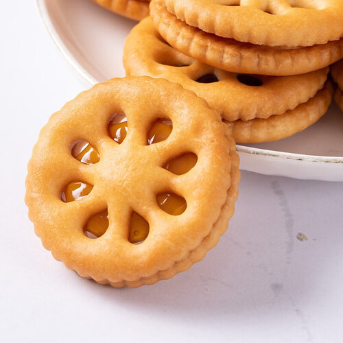 真巧糕点/点心 真巧 酱心曲奇巧克力味1kg 整箱多少钱-聚超值