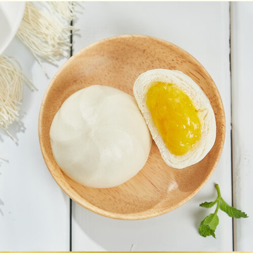 安井奶黄包1kg袋约33个儿童早餐馒头包子面点家庭装早餐点心