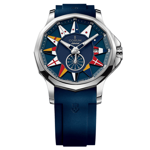 昆仑表(corum)瑞士表 corum 昆仑 海军上将系列 男士机械腕表 a395