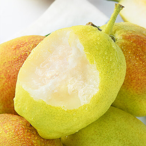 京世泽陕西梨子酥脆梨子新鲜水果红香酥梨3斤装