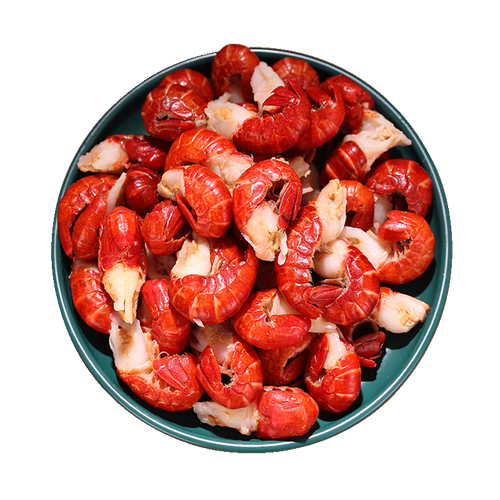 鲜佰客特级麻辣小龙虾尾熟冻超大号活剥虾球净重200g装