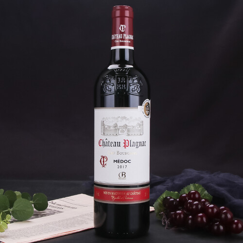 法国百丽酿城堡干红葡萄酒750ml单支中级庄红酒