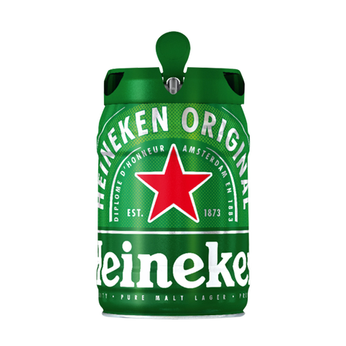 喜力heineken铁金刚啤酒荷兰原装进口5l桶装