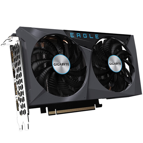 技嘉猎鹰gigabytegeforcertx3050eagleoc8g电竞游戏设计智能学习电脑