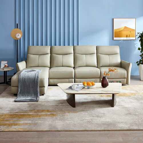 全友家居沙发电动功能沙发现代简约大小户型沙发客厅家具102909a正向