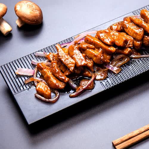 知味观黑椒牛柳200g速冻菜肴快手菜速食方便菜半成品预制菜中华老字号