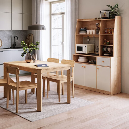 林氏家居置物收纳餐边柜储物茶水矮柜客厅北欧简约靠墙酒柜家具林氏