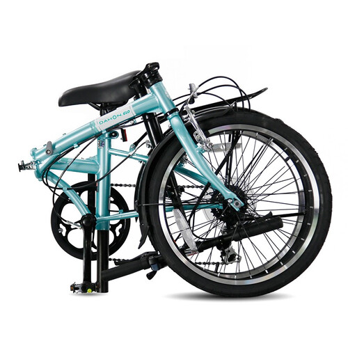 大行(dahon) 折叠自行车20英寸6速通勤成人男女士休闲单车 浅蓝色 134